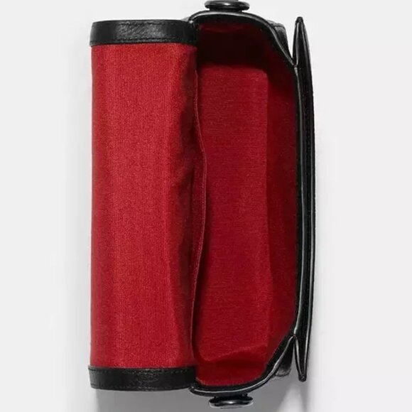 Coach Saddle Bag With Horse And Carriage C6804 - Picture 3 of 12